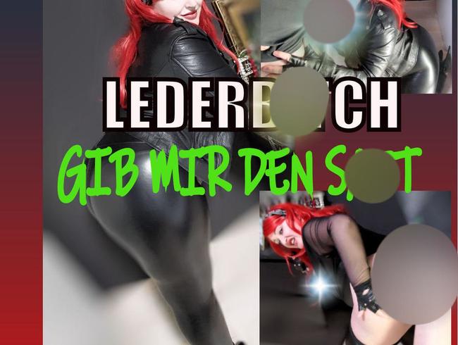 Taylor Burton Porno Video: LEDERBITCH -GIB MIR DEN SAFT